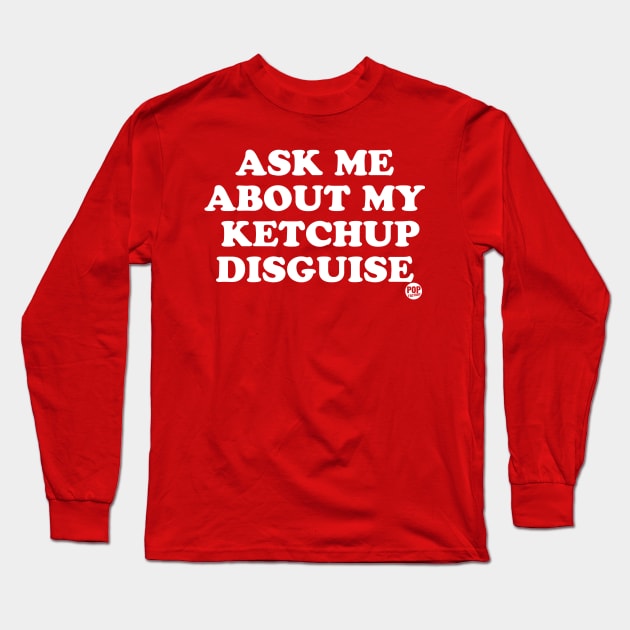 KETCHUP Long Sleeve T-Shirt by toddgoldmanart